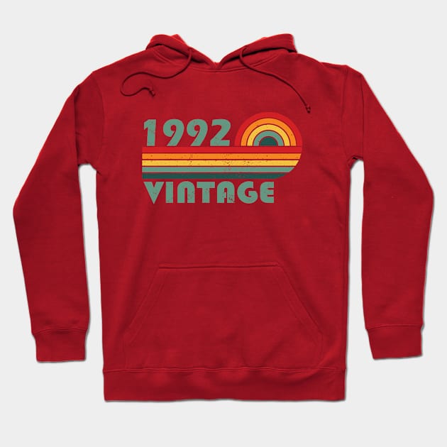 vintage 1992 birthday gift Hoodie by omitay